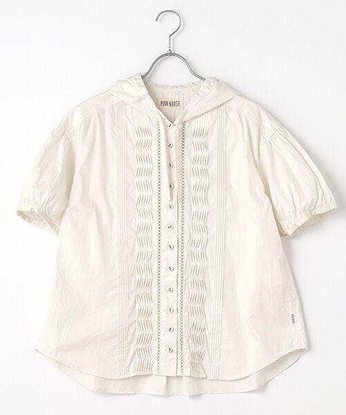 フード付きブラウス （シャツ・ブラウス）｜PINK HOUSE / ピンクハウス