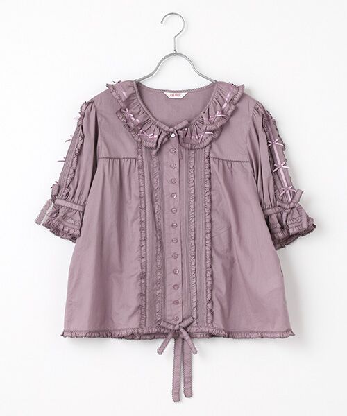 ローンフリルブラウス （シャツ・ブラウス）｜PINK HOUSE / ピンク