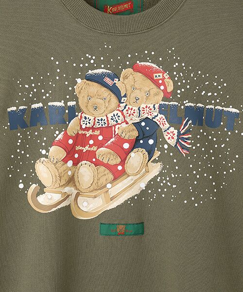 セール】 三つ子のくまプリントトレーナー （スウェット）｜PINK HOUSE