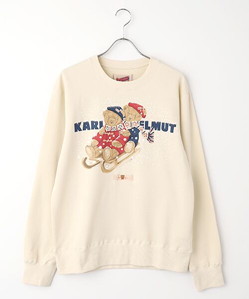セール】 三つ子のくまプリントトレーナー （スウェット）｜PINK HOUSE