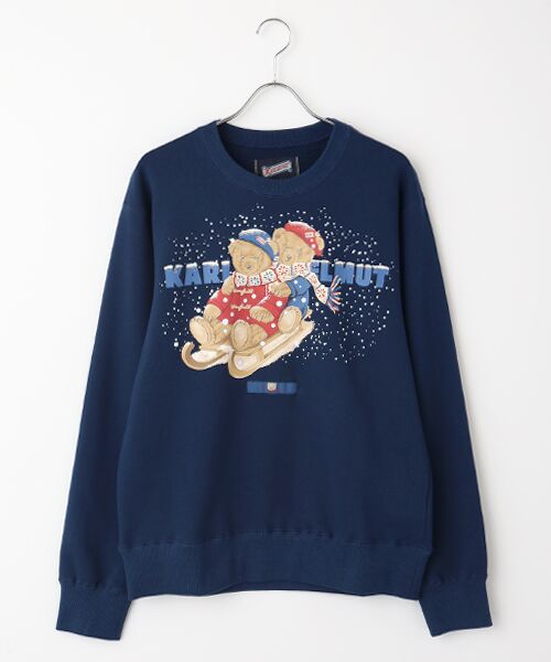 セール】 三つ子のくまプリントトレーナー （スウェット）｜PINK HOUSE