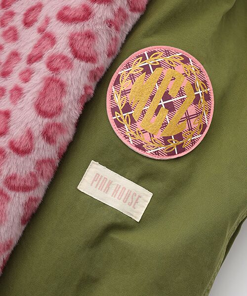 PINK HOUSE×Momoclo パイレーツキャットワッペンモッズコート