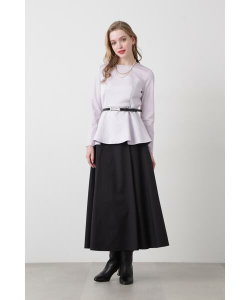 セール】 ◇ストレッチタフタフレアースカート （スカート）｜PINKY