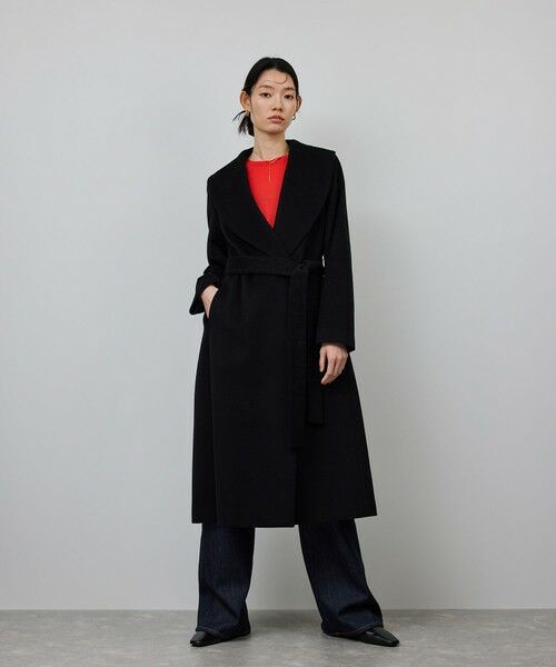 プレミアムカシミヤ ショールカラーコート【25AW】 （その他アウター