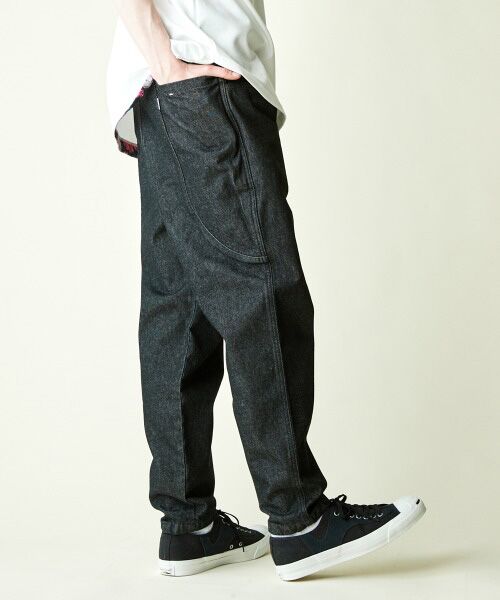 rehacer : Big Pocket Wide Tapered Denim Made in Okayama Japan