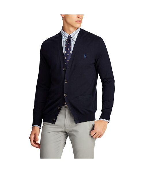 スリムフィット コットン カーディガン （カーディガン・ボレロ