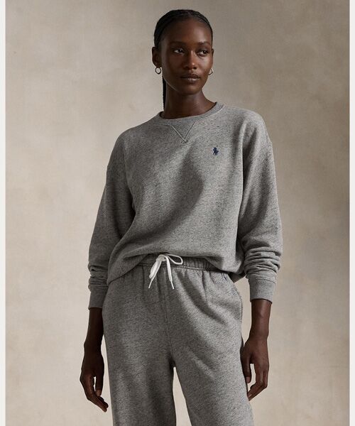 フリース クルーネック プルオーバー （カットソー）｜POLO RALPH