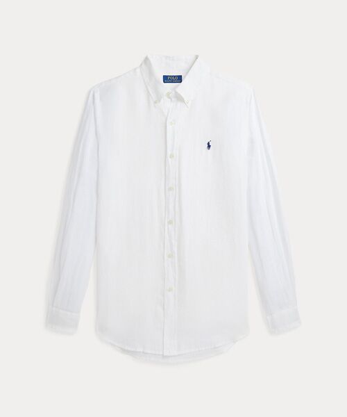 クラシック フィット リネン シャツ （シャツ・ブラウス）｜POLO RALPH