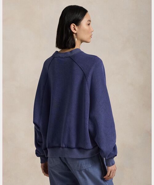 Polo ベア オーバーサイズ フリース クルーネック （スウェット