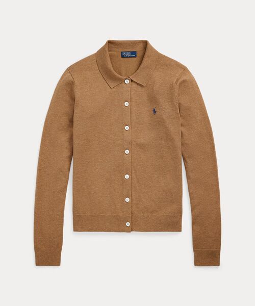 コットンブレンド Polo カーディガン （カーディガン・ボレロ）｜POLO