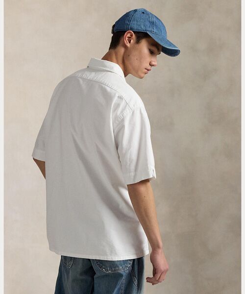 オーガニック コットン ビッグ シャツ （シャツ・ブラウス）｜POLO