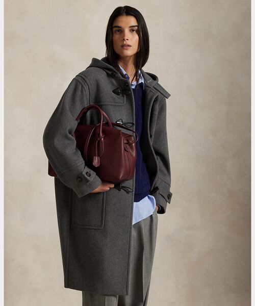 セール】 ウール フーデッド トグル コート （ダッフルコート）｜POLO