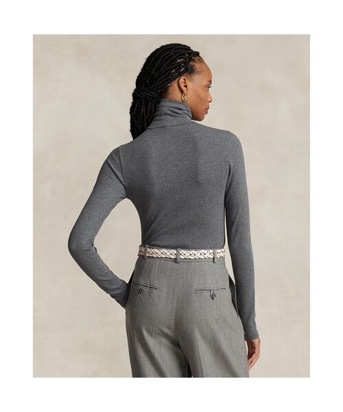 ストレッチ リブド タートルネック （ニット・セーター）｜POLO RALPH