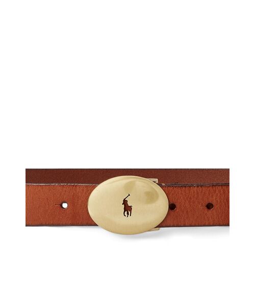 Polo ID オーバルバックル ヴァケッタ ベルト （ベルト・サスペンダー