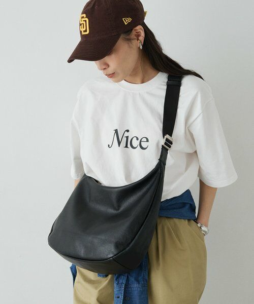 ソフトレザーラウンドビッグショルダーバッグ （ショルダーバッグ