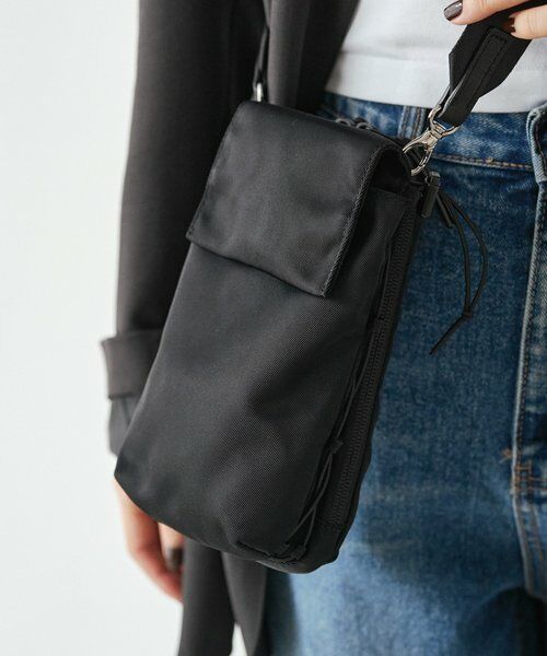 ナイロン多機能ミニショルダーバッグ （ショルダーバッグ）｜russet