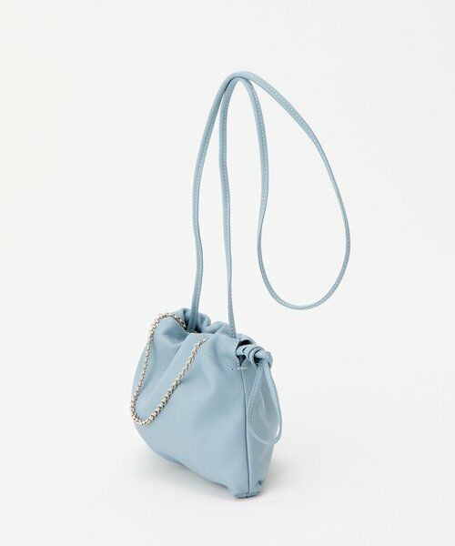 セール】 レザー巾着4WAYミニショルダーバッグ （ショルダーバッグ