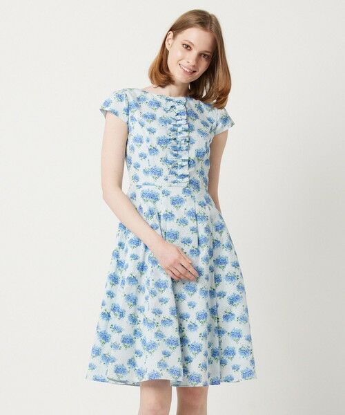 セール】 【洗える】FLOWER BUD ドレス （ロング・マキシ丈ワンピース