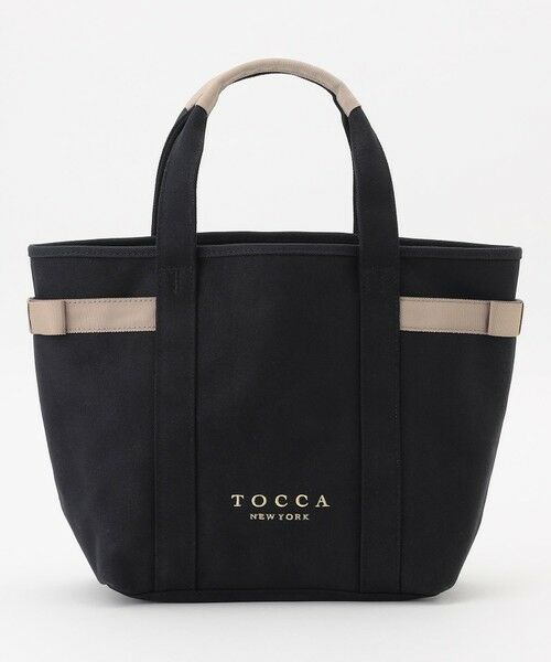 A4サイズ対応】SIDE RIBBON CANVASTOTE トートバッグ （トートバッグ