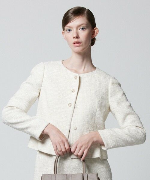セール】 【消臭＆洗える！】PRIMAVERA ジャケット （ノーカラー