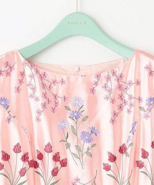 セール】 【洗える】AUTUMN GARDEN ドレス （ロング・マキシ丈