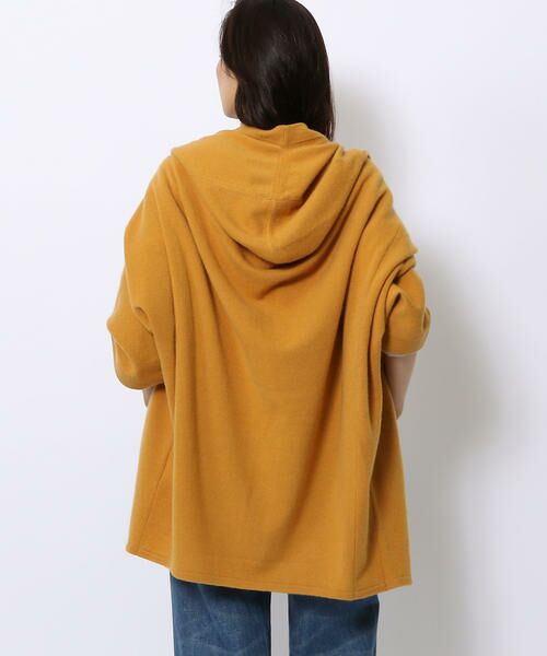 セール】 ラムカシミヤ フーデッドカーディガン （カーディガン