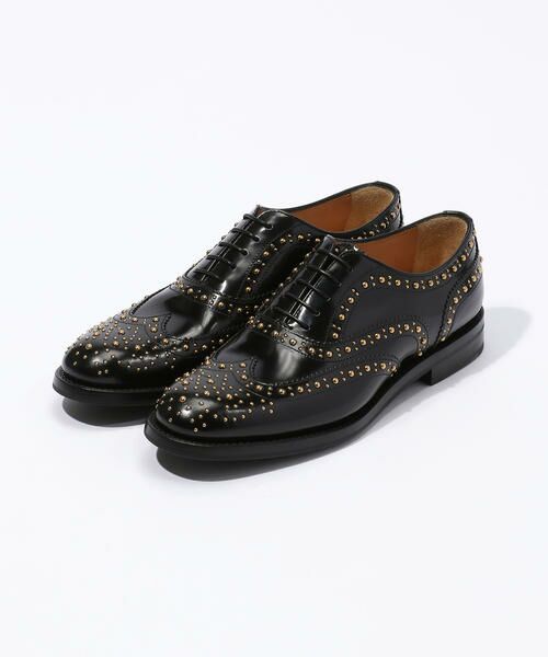 セール】 【40TH EXCLUSIVE】Church's BURWOOD スタッズレースアップ