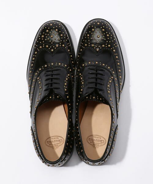 セール】 【40TH EXCLUSIVE】Church's BURWOOD スタッズレースアップ