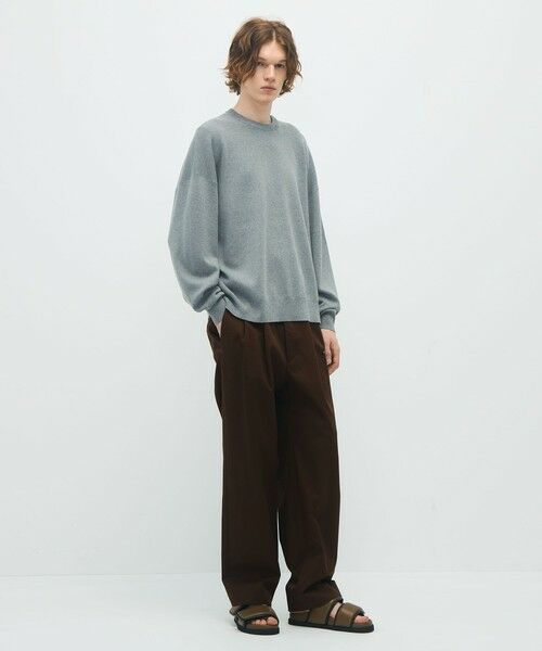 CABaN コットンカシミヤ クルーネックプルオーバー （ニット・セーター