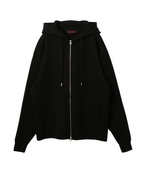 CABaN コットンカシミヤ ジップパーカ （ニット・セーター