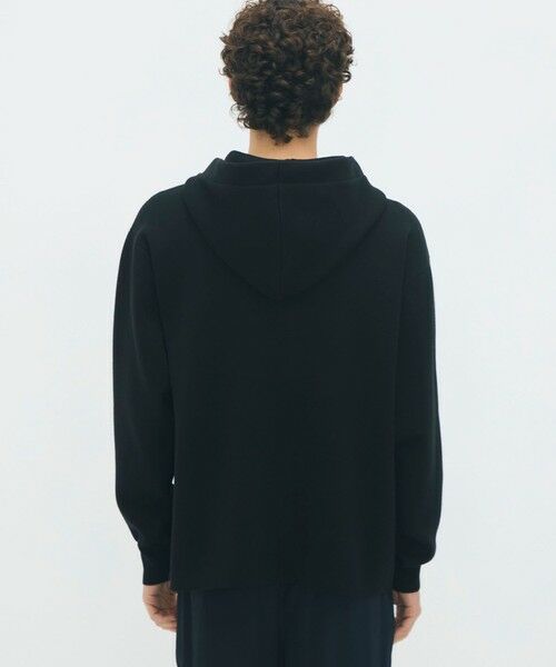 CABaN コットンカシミヤ ジップパーカ （ニット・セーター