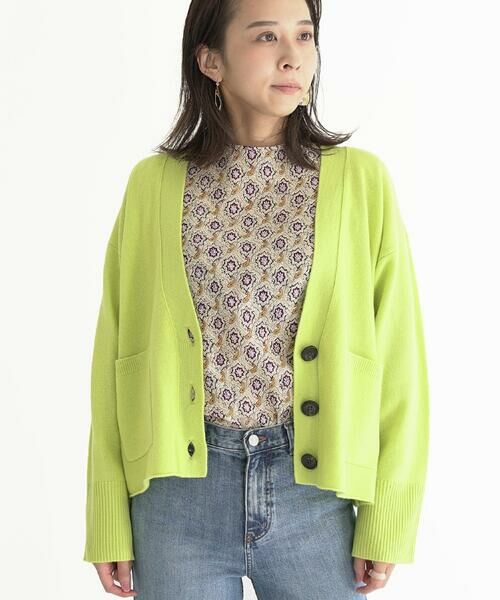 セール】 ラムカシミヤ Vネックカーディガン （カーディガン・ボレロ