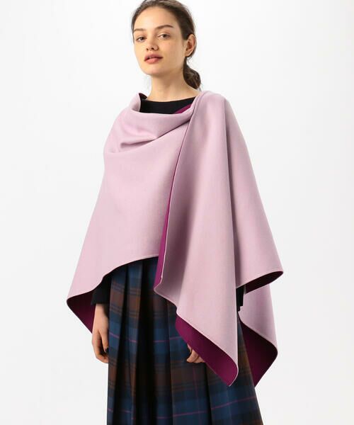 セール】 ウールカシミヤピコロール ポンチョ （ポンチョ