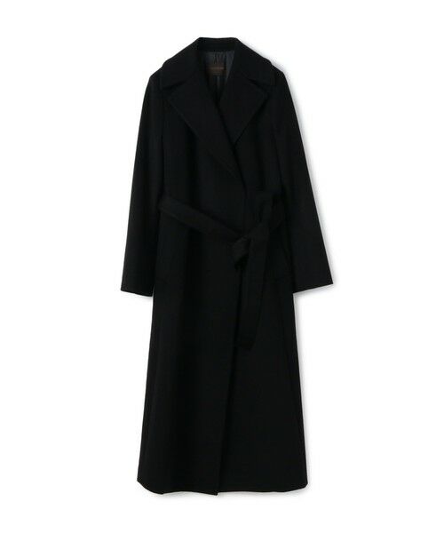 BALMAIN カシミヤウールリバーコート ダブルフェイス 2way 腰ベルト