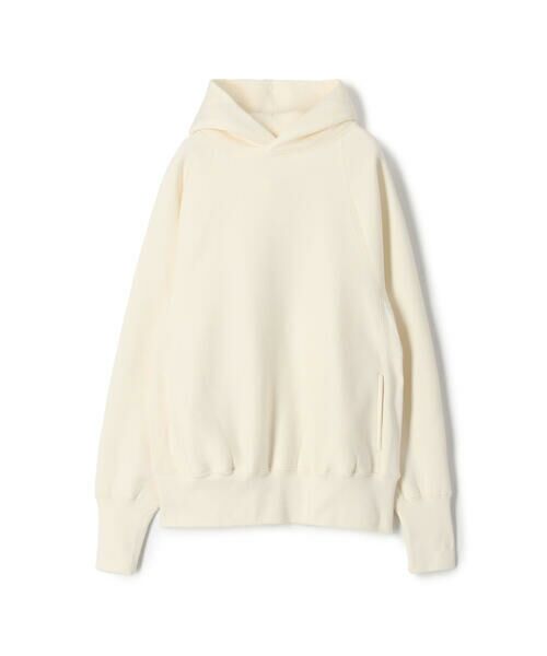セール】 コットンジャージー フーデッドプルオーバー （パーカー