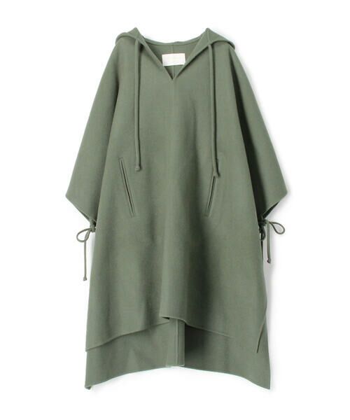 セール】 ウールカシミヤリバー ポンチョ （ポンチョ）｜TOMORROWLAND