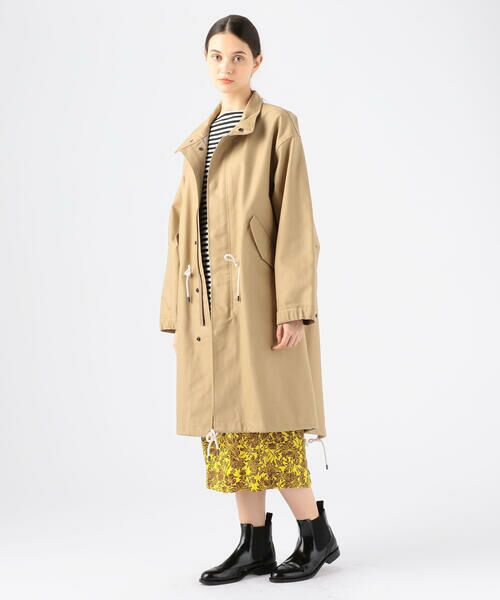 セール】 コットンダブルクロス モッズコート （ミリタリージャケット