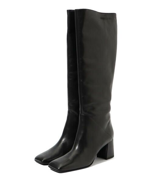 セール】 DES PRES スクエアトゥーロングブーツ （ブーツ（ロング丈