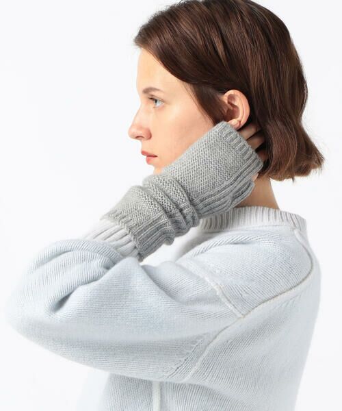 セール】 Johnstons of Elgin カシミヤ フィンガーレスグローブ （手袋