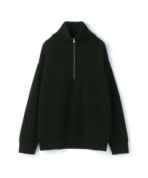 セール】 ファインウール ハーフジッププルオーバーニット （ニット