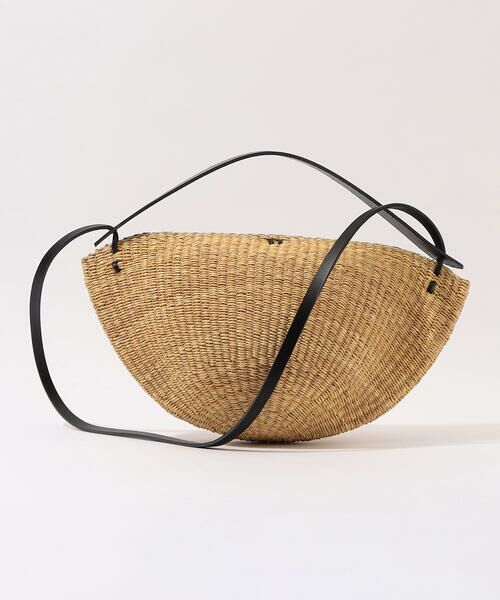 セール】 Ines Bressand ウォルナットクロスボディーバッグ （かご