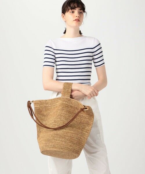 セール】 A point etc 2-way ショルダーバッグ （かごバッグ