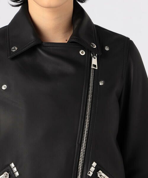 セール】 DES PRES ラムレザー ライダースジャケット （レザーブルゾン