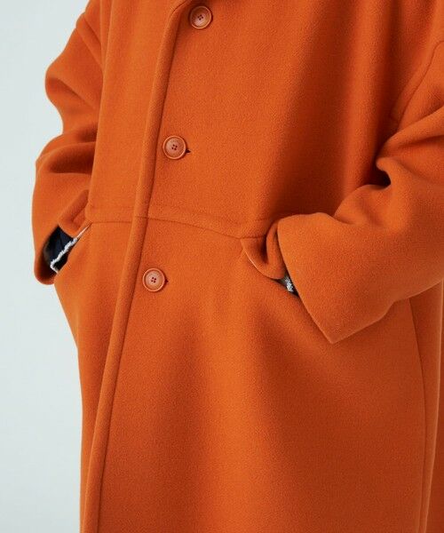 セール】 パイルメルトン オーバーサイズドコート （その他アウター