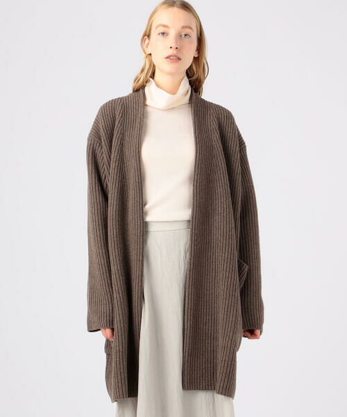 セール】 ATON ウールカシミヤ カーディガン （カーディガン・ボレロ