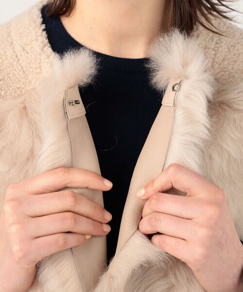 セール】 KARL DONOGHUE ムートンジレ （ベスト）｜TOMORROWLAND