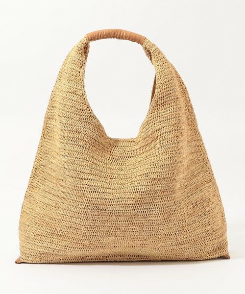 セール】 A point etc LINO ラフィアトートバッグ （かごバッグ