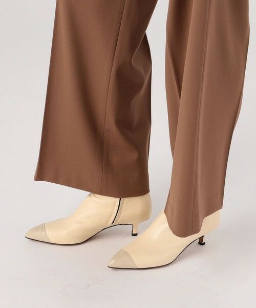 セール】 FABIO RUSCONI エナメルコンビ ショートブーツ （ブーツ