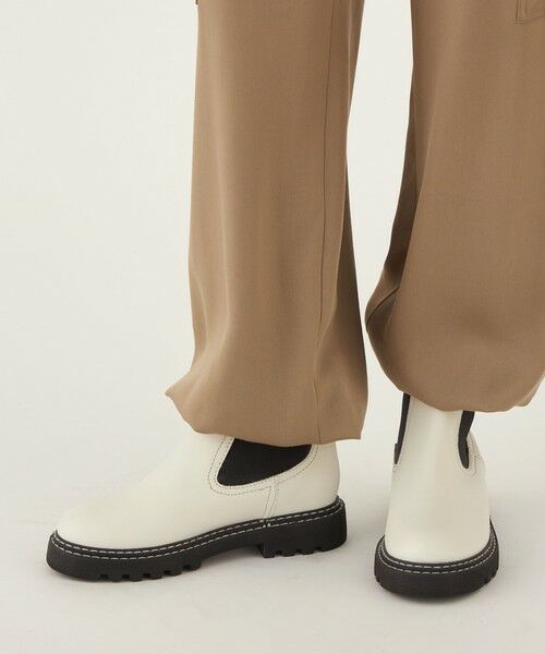 セール】 GALERIE VIE LOVO サイドゴアブーツ （フラットシューズ