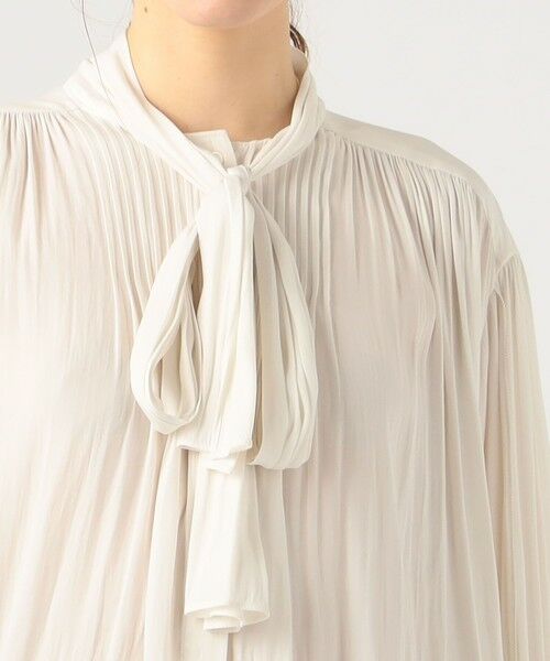 セール】 フローツイル ワイドボウタイブラウス （シャツ・ブラウス